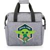 PICNIC TIME Star Wars Mandalorian Grogu On The Go Lunch Bag, Soft Cooler Lunch Box, Insulated Lunch Bag, (Heathered Gray) 10 x 6 x 10.5(Star Wars Mandalorian Grogu Snack Time – Heathered Gray)