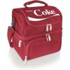 PICNIC TIME Star Wars Mandalorian Grogu Pranzo Lunch Bag, Insulated Lunch Box with Utensil Set, Lunch Cooler Bag, (Black)(Coca-Cola Coke Enjoy Coke – Red)