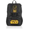 PICNIC TIME Star Wars Tarana Backpack Cooler made with Recycled Material, Soft Cooler Backpack, Upcycled Cooler Bag, (Halo Gray)(Star Wars Darth Vader – Carbon Black)