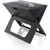PICNIC TIME X-Grill Portable Grill, Camping Charcoal BBQ for Tailgating, (Black)(2.0 X-Grill)