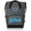 Picnic TIME – Star Wars Celebration OTG Roll-Top Cooler Backpack, Hiking Backpack Cooler, Soft Cooler Bag, (Heathered Gray)(Disney Lilo & Stitch – Heathered Gray)