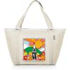 Picnic TIME Coca-Cola Unity Love Topanga Tote Cooler Bag, Soft Cooler Bag, Picnic Cooler(Coca-Cola Floral – Sand)