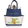 Picnic TIME Disney Mickey Mouse Garden Bag with Tool Set, Garden Tool Organizer Bag, Gardening Tools Gifts for Women and Men, (Navy Blue with Beige Accents)(Star Wars Mandalorian Grogu – Navy Blue with Beige Accents)