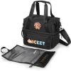Picnic TIME Disney Mickey Mouse Tarana Insulated Lunch Bag Made from Recycled Material, Lunch Box with Picnic Set, Upcycled Lunch Cooler Bag, (Carbon Black)(Disney Mickey Mouse – Carbon Black)