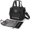 Picnic TIME Disney Mickey Mouse Tarana Insulated Lunch Bag Made from Recycled Material, Lunch Box with Picnic Set, Upcycled Lunch Cooler Bag, (Carbon Black)(Disney Nightmare Before Christmas Jack Skellington – Black)
