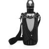 Picnic TIME Disney Nightmare Before Christmas Jack Skellington Bottle Cooler Tote with Bottle, Water Bottle Carrier, (Black & White)