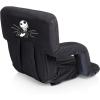 Picnic TIME Disney Nightmare Before Christmas Jack Ventura Reclining Stadium Seat with Back Support, Bleacher Seat, Beach Floor Chair, (Black)((Disney Nightmare Before Christmas Jack – Black))