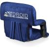 Picnic TIME Disney Nightmare Before Christmas Jack Ventura Reclining Stadium Seat with Back Support, Bleacher Seat, Beach Floor Chair, (Black)((Star Wars R2-d2 – Navy Blue))