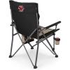 Picnic TIME NCAA Big Bear XXL Camp Chair with Cooler, Heavy Duty Beach Chair, 500 lb Capacity Camping Chair with Carry Bag, (Black)(Boston College Eagles)
