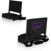 Picnic TIME NCAA Georgia Bulldogs Gridiron Stadium Seat, Lightweight, Portable Folding Chair for Bleachers and Benches, (Black)(Kansas State Wildcats)