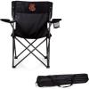 Picnic TIME NCAA PTZ Camp Chair, Picnic Chair, Beach Chair with Carrying Bag, (Black)(Cornell Big Red)