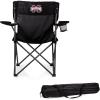 Picnic TIME NCAA PTZ Camp Chair, Picnic Chair, Beach Chair with Carrying Bag, (Black)(Mississippi State Bulldogs)