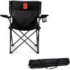 Picnic TIME NCAA PTZ Camp Chair, Picnic Chair, Beach Chair with Carrying Bag, (Black)(Syracuse Orange)