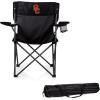 Picnic TIME NCAA PTZ Camp Chair, Picnic Chair, Beach Chair with Carrying Bag, (Black)(USC Trojans)
