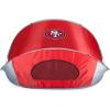 Picnic TIME NFL Manta Portable Beach Tent – Pop Up Tent – Beach Sun Shelter Pop Up(Red)