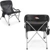 Picnic TIME NFL PT-XL Heavy Duty Camping Chair, XL Beach Chair, 400 lb Capacity Camp Chair(Denver Broncos)