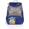 Star Wars PTX Backpack Cooler – Soft Cooler Backpack – Insulated Lunch Bag(Star Wars Mandalorian Grogu – Navy Blue)