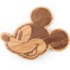 TOSCANA – a Picnic Time brand – Disney Mickey Mouse Disney Classics Mickey Mouse Cutting Board – Wood Cheese Board – Charcuterie Board 14″ x 11″ Natural