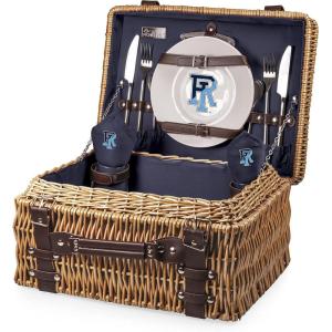 NCAA Arizona Wildcats Champion Picnic Basket with Deluxe Service for Two, Navy(Navy Blue)