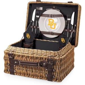 NCAA Baylor Bears Champion Picnic Basket with Deluxe Service for Two