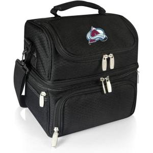 NHL Colorado Avalanche Pranzo Lunch Bag – Insulated Lunch Box with Picnic Set – Lunch Cooler Bag