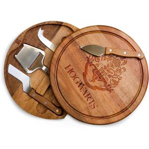 PICNIC TIME Disney Lilo & Stitch Acacia Circo Cheese Board and Knife Set, Charcuterie Board Set, Wood Cutting Board, (Acacia Wood)(Harry Potter Hogwarts – Acacia Wood)