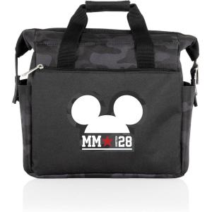 PICNIC TIME Disney Lilo & Stitch Drool On The Go Lunch Bag, Soft Cooler Lunch Box, Insulated Lunch Bag, (Black)(Disney Mickey Mouse – Black Camo)