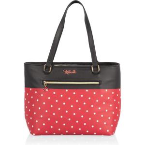 PICNIC TIME Disney Lilo & Stitch Uptown Cooler Tote Bag, Insulated Lunch Bag, Stylish Beach Bag Soft Cooler, (Black)(Disney Minnie Mouse – Black)