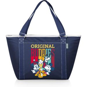 PICNIC TIME Disney Mickey Mouse Topanga Tote Cooler Bag, Soft Cooler Bag, Picnic Cooler(Disney Mickey Mouse & Friends – Navy Blue)