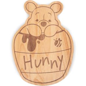 PICNIC TIME Disney Winnie the Pooh Serving Board, Charcuterie Board Set, Wood Cutting Board, (Parawood)