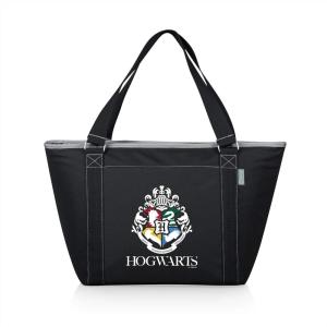 PICNIC TIME Harry Potter Hogwarts Topanga Tote Cooler Bag, Soft Cooler Bag, Picnic Cooler, (Black)