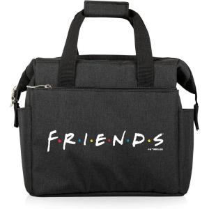 PICNIC TIME Harry Potter Slytherin On The Go Lunch Cooler, Soft Cooler Lunch Box, Insulated Lunch Bag, (Black with Green Accents)(Warner Bro Friends – Black)