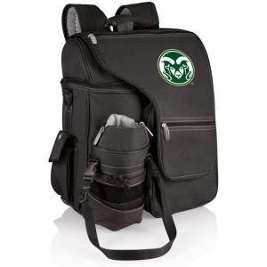 PICNIC TIME NCAA Arkansas Razorbacks Turismo Backpack Cooler with Water Bottle Carrier – Soft Cooler Backpack – Travel Cooler Bag(Black)