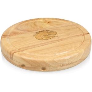 PICNIC TIME NCAA Circo Cheese Board and Knife Set – Charcuterie Board Set – Wood Cutting Board(Boise State Broncos)