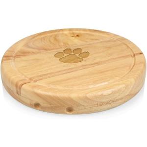 PICNIC TIME NCAA Circo Cheese Board and Knife Set – Charcuterie Board Set – Wood Cutting Board(Clemson Tigers)