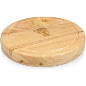 PICNIC TIME NCAA Circo Cheese Board and Knife Set – Charcuterie Board Set – Wood Cutting Board(North Carolina State Wolfpack)