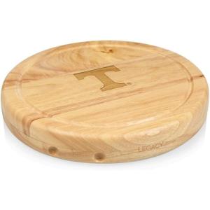 PICNIC TIME NCAA Circo Cheese Board and Knife Set – Charcuterie Board Set – Wood Cutting Board(Tennessee Volunteers)
