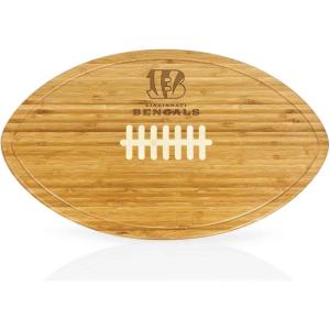 PICNIC TIME NFL Kickoff Football Cheese Board(Cincinnati Bengals)