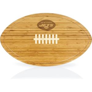 PICNIC TIME NFL Kickoff Football Cheese Board(New York Jets)