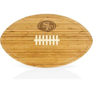 PICNIC TIME NFL Kickoff Football Cheese Board(San Francisco 49ers)