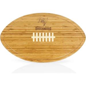 PICNIC TIME NFL Kickoff Football Cheese Board(Tampa Bay Buccaneers)