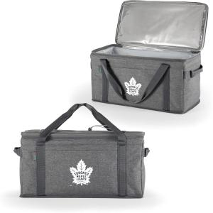 PICNIC TIME NHL Anaheim Ducks 64 Can Collapsible Cooler, Large Insulated Soft Cooler Bag, Portable Beach Cooler with Shoulder Strap(Toronto Maple Leafs)
