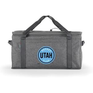 PICNIC TIME NHL Anaheim Ducks 64 Can Collapsible Cooler, Large Insulated Soft Cooler Bag, Portable Beach Cooler with Shoulder Strap(Utah Hockey Club)
