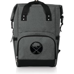 PICNIC TIME NHL Anaheim Ducks OTG Roll-Top Cooler Backpack(Buffalo Sabres)