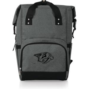 PICNIC TIME NHL Anaheim Ducks OTG Roll-Top Cooler Backpack(Nashville Predators)