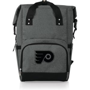 PICNIC TIME NHL Anaheim Ducks OTG Roll-Top Cooler Backpack(Philadelphia Flyers)