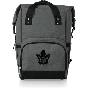 PICNIC TIME NHL Anaheim Ducks OTG Roll-Top Cooler Backpack(Toronto Maple Leafs)
