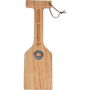 PICNIC TIME NHL Hardwood BBQ Grill Brush Scraper with Bottle Opener, for Multi Types Grill Grates(Carolina Hurricanes)