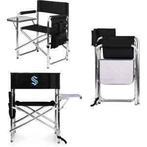 PICNIC TIME NHL Unisex-Adult NHL Sports Chair(Black)