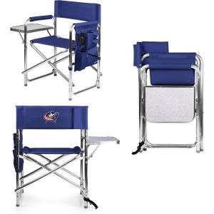 PICNIC TIME NHL Unisex-Adult NHL Sports Chair(Navy Blue)